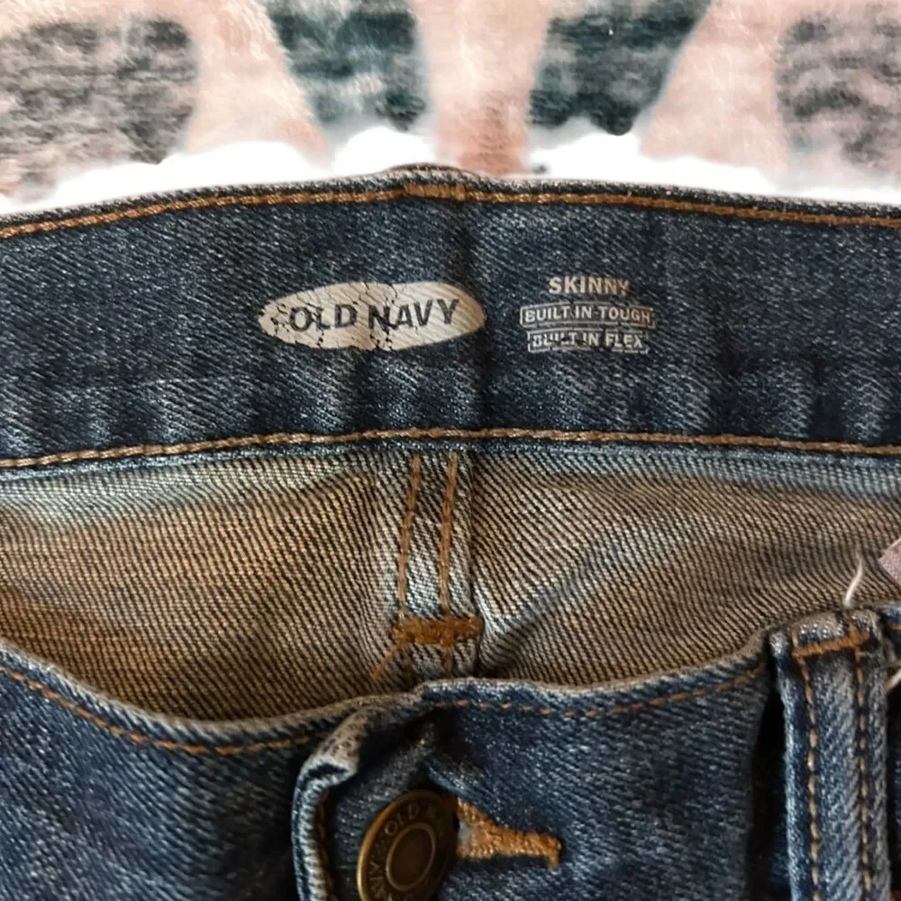 OLD NAVY Blue Denim Skinny Jeans 34 x 30